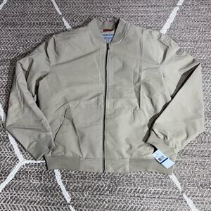Michael Kors Tan/Khaki Mens Bomber Jacket Size XL